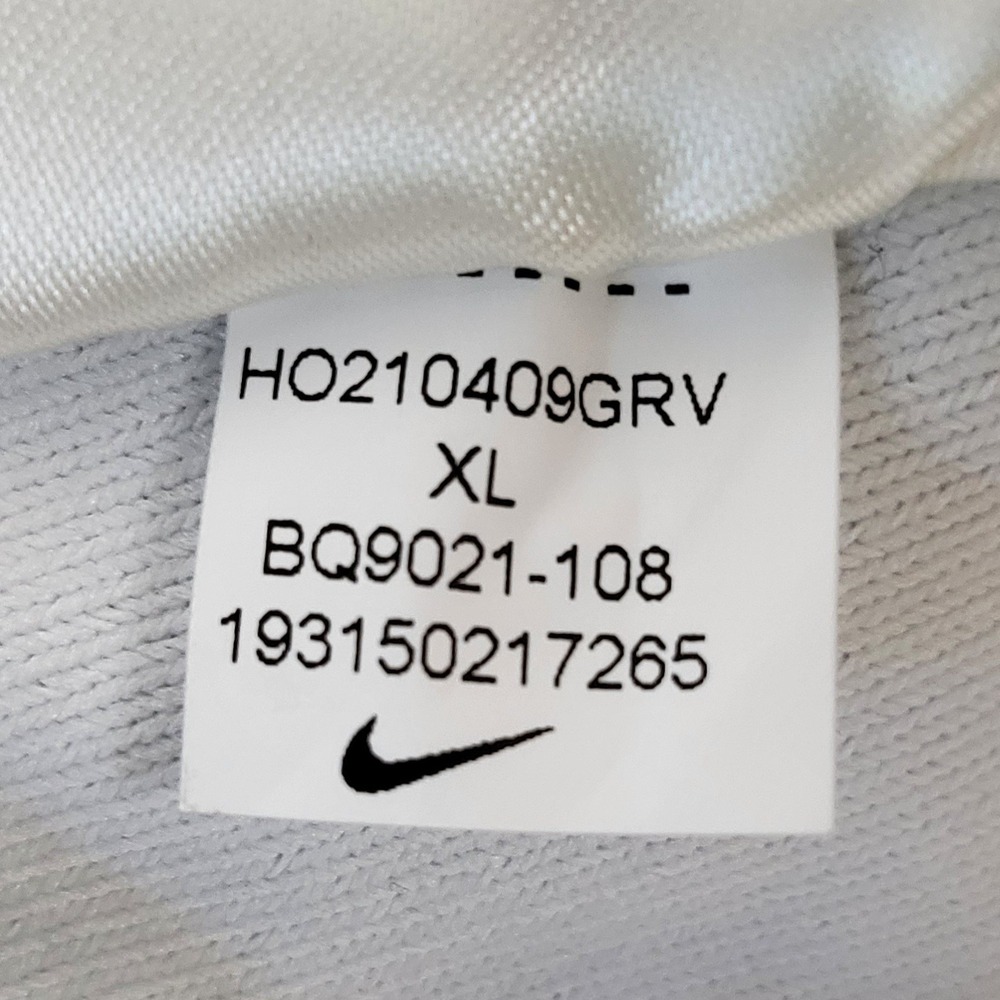 Nike Baseball Pants Mens XL White BQ9021-108 NEW Blue Swoosh Athletic Knickers - Picture 9 of 10